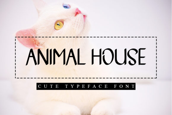 Animal House: A Perfect Handwritten Font for Creative Branding
