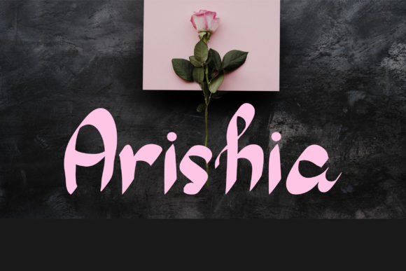 Arishia: A Stylish Script Font for Elegant Web Design