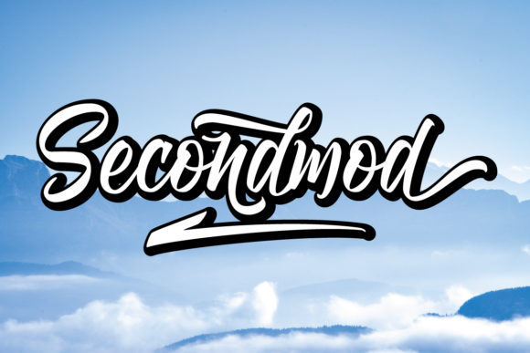 Bring Elegance to Your Creations with Secondmod Font