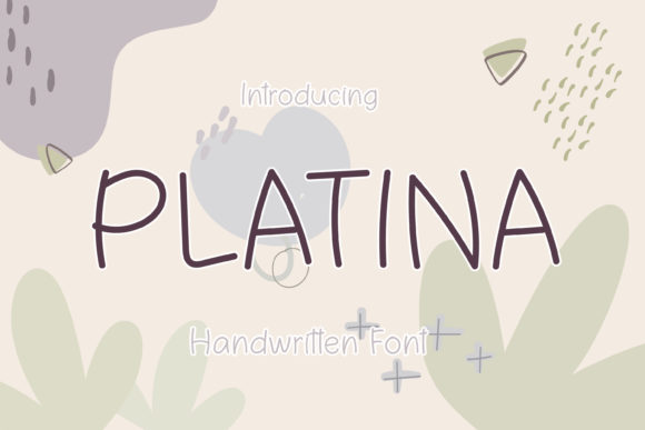 Discover Platina: A Handwritten Font for Editorial Charm