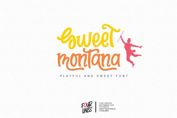 Discover Sweet Montana: A Charming Handwritten Font