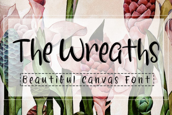 Discover The Wreaths: A Versatile Handwritten Font