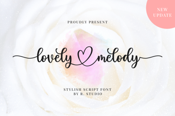 Discovering Lovely Melody: A Charming Script Font for Editorial Design