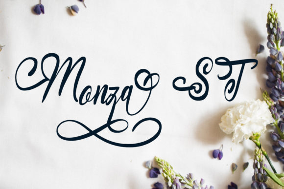 Elevate Your Brand with Monza ST: A Handwritten Font