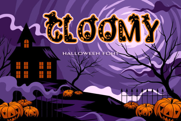 Enhance Your Brand with Cloomy: A Spooky Handwritten Font