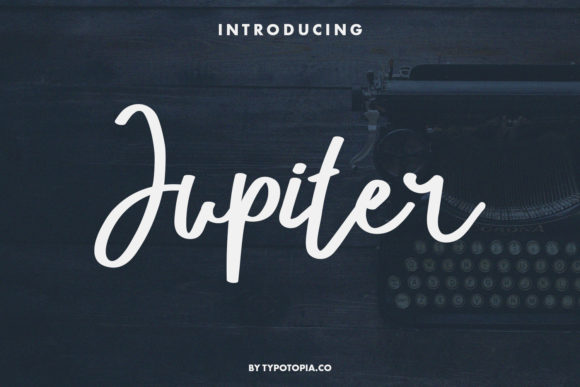 Enhance Your Web Design with Jupiter: A Stylish Handwritten Font