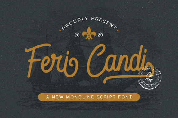 Feri Candi: A Dainty Handwritten Font for Elegant Editorial Design