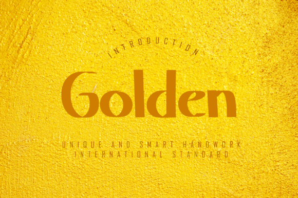 Golden: A Handwritten Font for Elegant Web Design