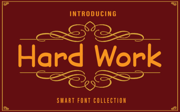 Hard Work: A Versatile Handwritten Font for Creative Branding
