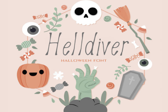 Helldiver: The Spooky Handwritten Font for Bold Campaigns