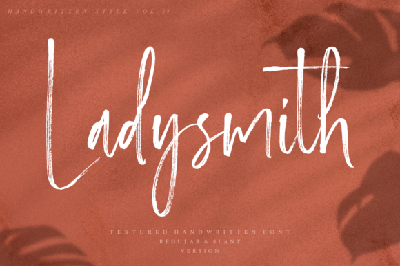 Ladysmith: A Handwritten Font for Editorial Elegance