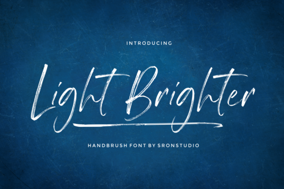 Light Brighter: A Handwritten Font for Web Design