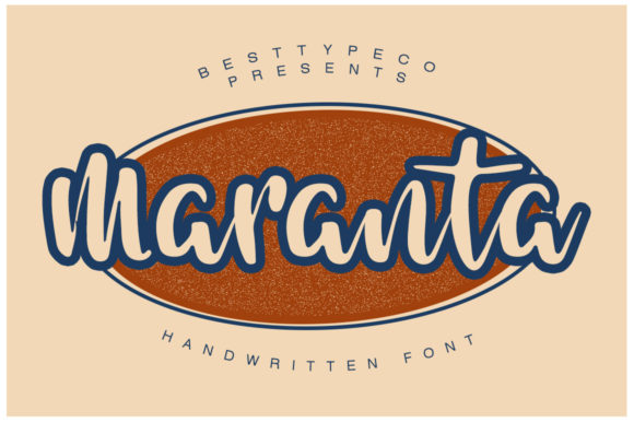 Maranta: A Bold and Quirky Font for Creative Branding