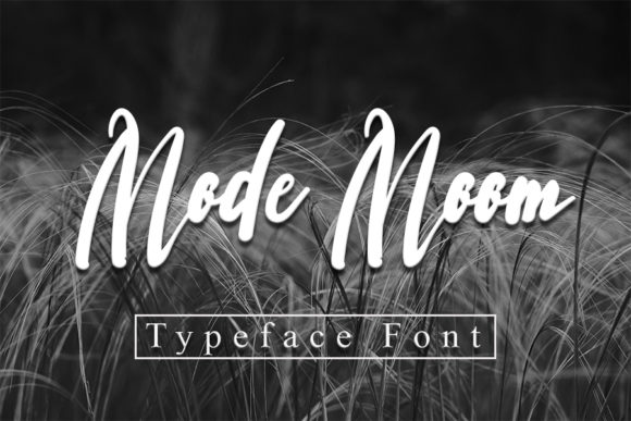 Mode Moon: A Handwritten Font for Creative Campaigns