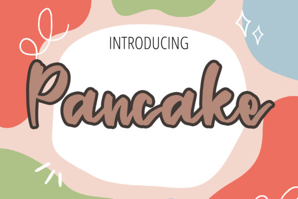 Pancake: A Handwritten Font for Creative Web Design