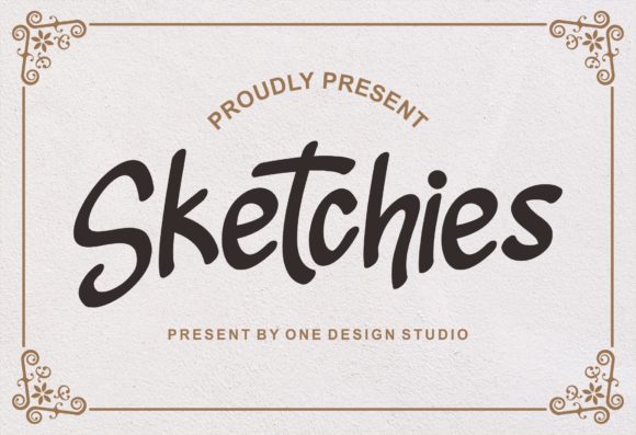 Sketchies: A Versatile Script Font for Creative Projects