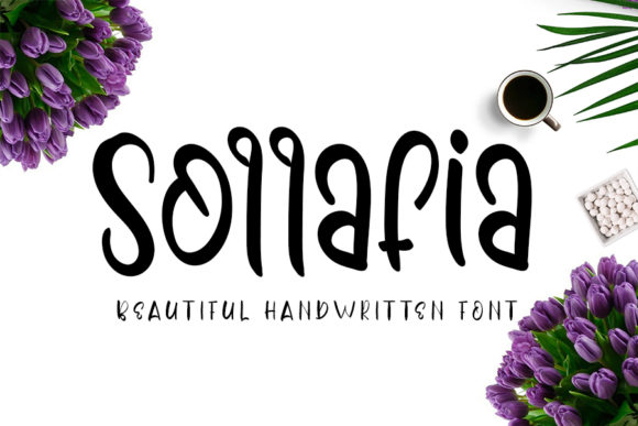 Sollafia: A Handwritten Font for Editorial Elegance
