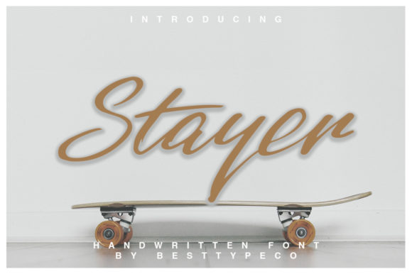 Stayer: A Premium Font for Elevating Your Brand