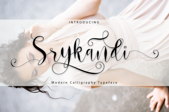 Transform Your Brand with Srykandi: A Romantic Handwritten Font