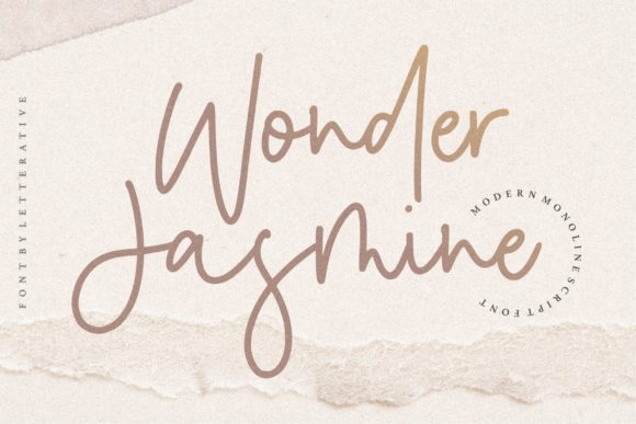 Transform Your Brand with Wonder Jasmine: A Charming Handwritten Font