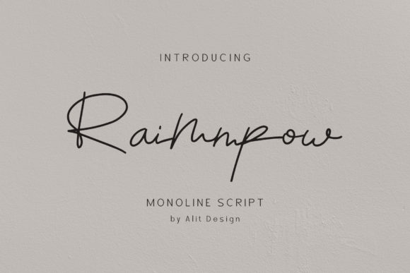 Unveiling Raimmpow: A Handwritten Font for Memorable Campaigns