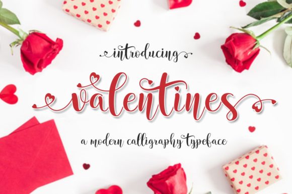 Valentines: A Romantic Script Font for Elegant Design