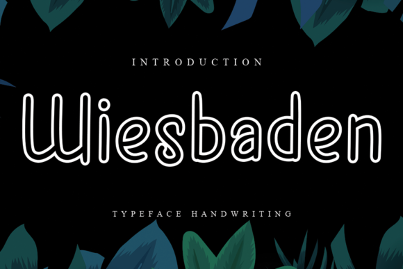 Wiesbaden: A Handwritten Font for Editorial Elegance